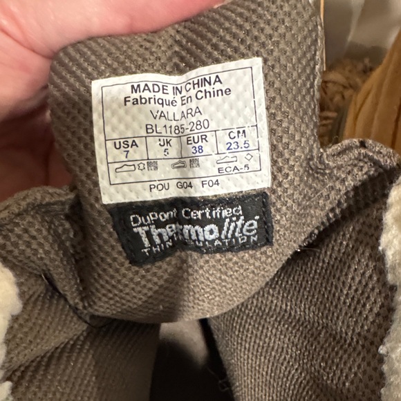 Columbia Camel Tan Size 7 Insulated Winter Snow Boots - Picture 5 of 6